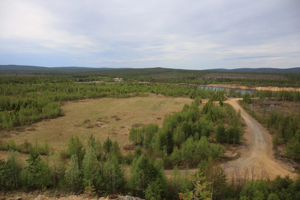 Hannukainen Mining - maisema