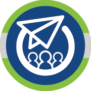 Viestintäpalvelut sininen