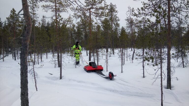 Hannukainen Mining Geovisor maastotutkaus