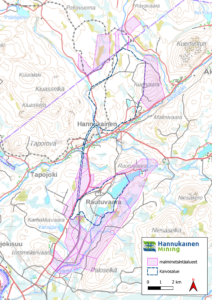 Hannukainen Mining Malminetsintäalueet
